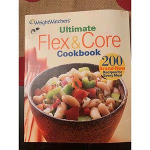 Weight Watchers Ultimate Flex & Core Cookbook 200 Recipes Never Used 2006